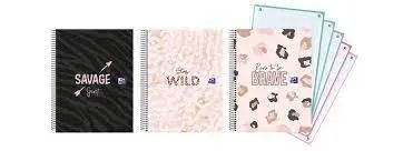 Bloc Oxford A4 5X5 T. extradura 120H 90Gr Animals Surtidos