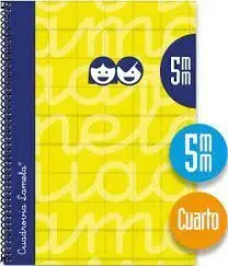 Bloc Lamela 4º 5Mm Amarillo T. extradura 80H 70Gr
