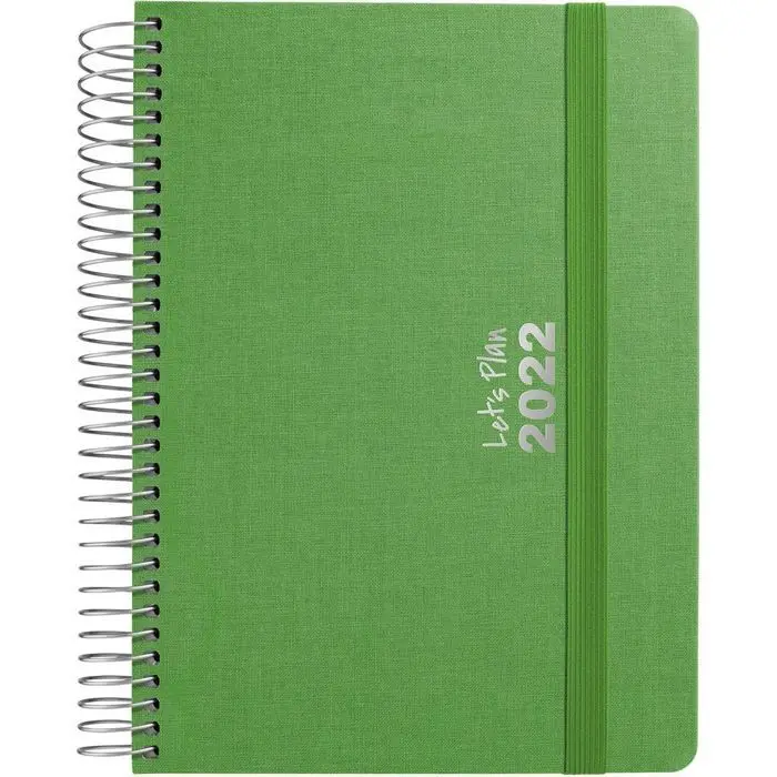 Agenda 22 D/P 15X21 Fancy Verde