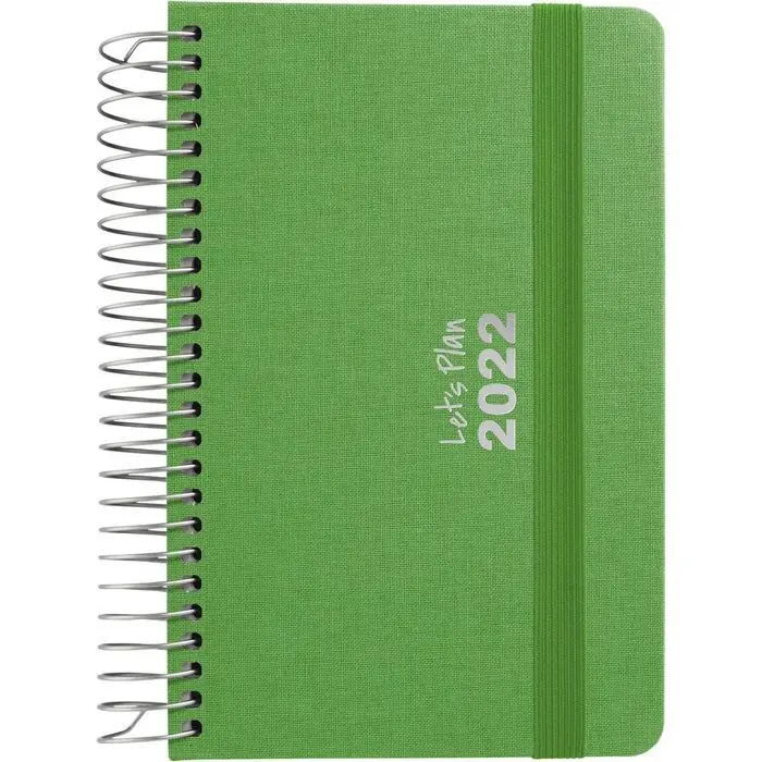 Agenda 22 D/P A6 Fancy Verde