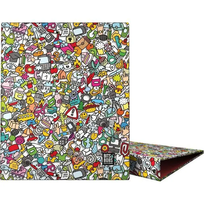 Carpeta A4 4Anillas B&B Icon Grafoplas