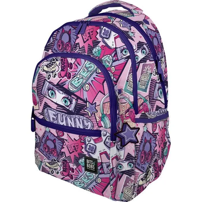 Mochila Roomy B&B Manga