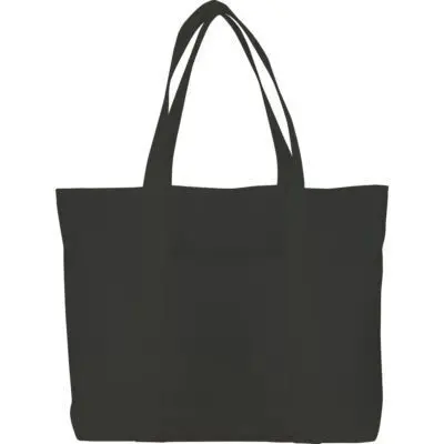 Bolsa Tote Cotton Negro Grafoplas