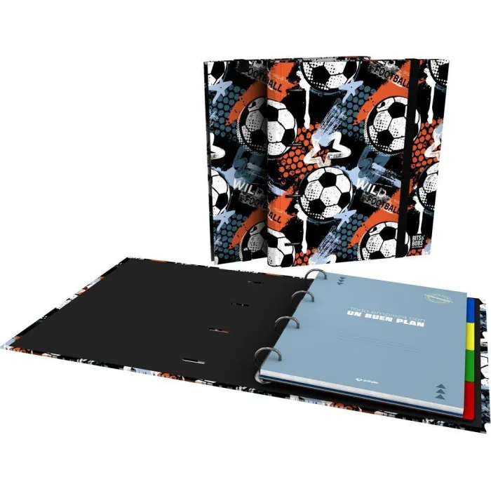 Carpebook A4 4 Anillas 35Mm B&B Wild Football 26