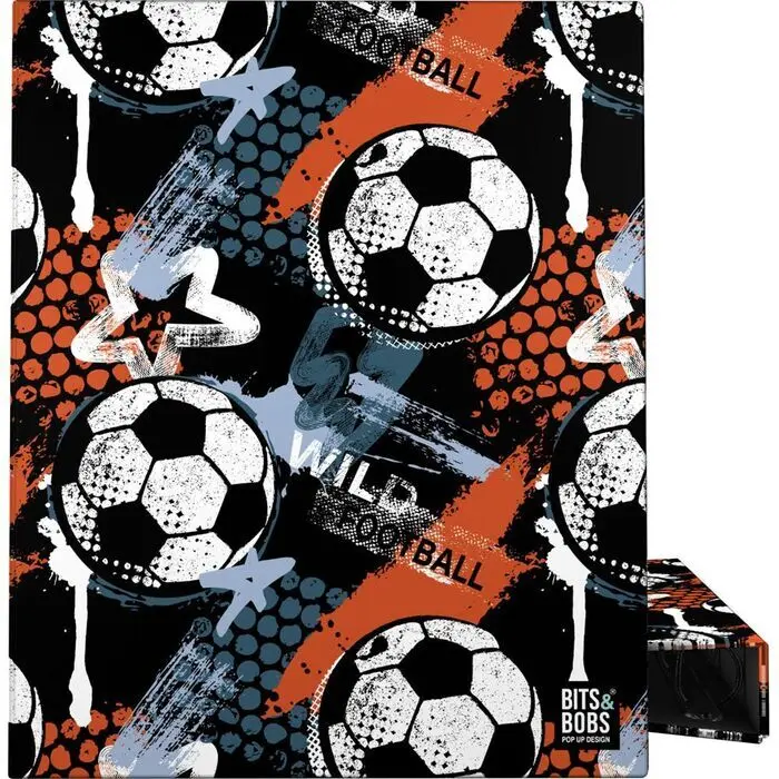 Carpeta A4 Anillas 4D25 B&B Wild Football