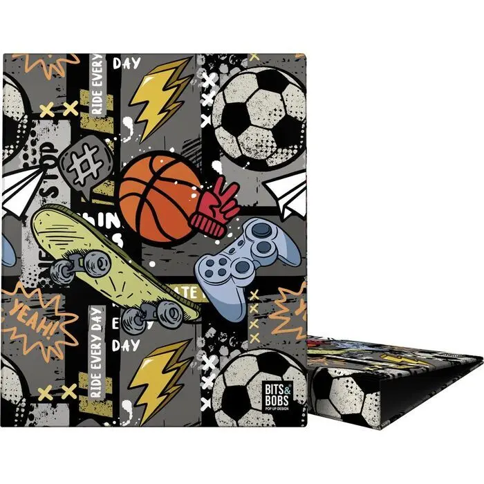 Carpeta A4 Anillas 4D25 B&B Sport