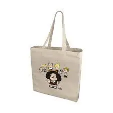 Bolsa Tote Algodon Mafalda y Sus Amigos