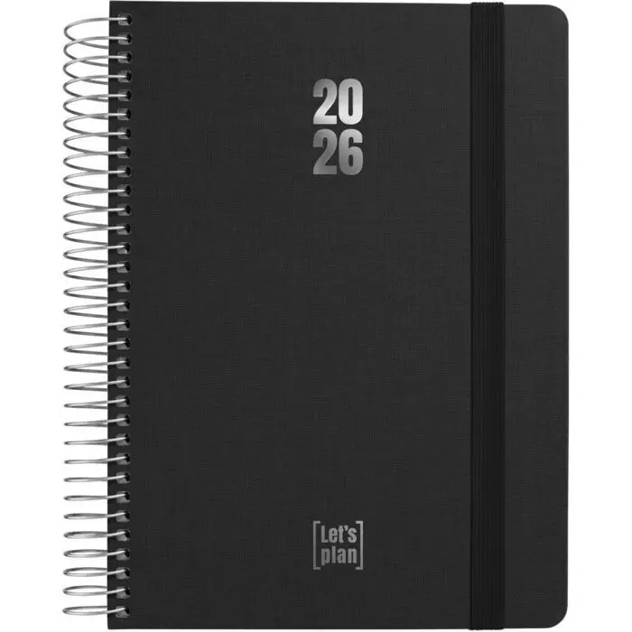 Agenda 2026 D/P 15X21 Fancy Negro