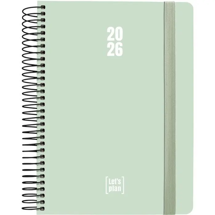 Agenda 2026 D/P 15X21 Colors Verde Claro