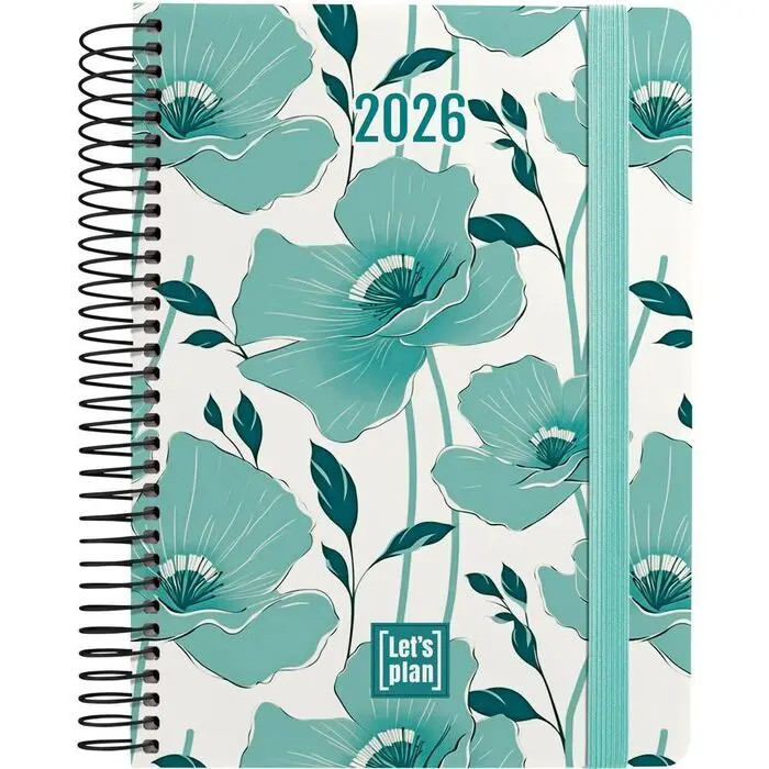 Agenda 2026 D/P 15X21 Poppy
