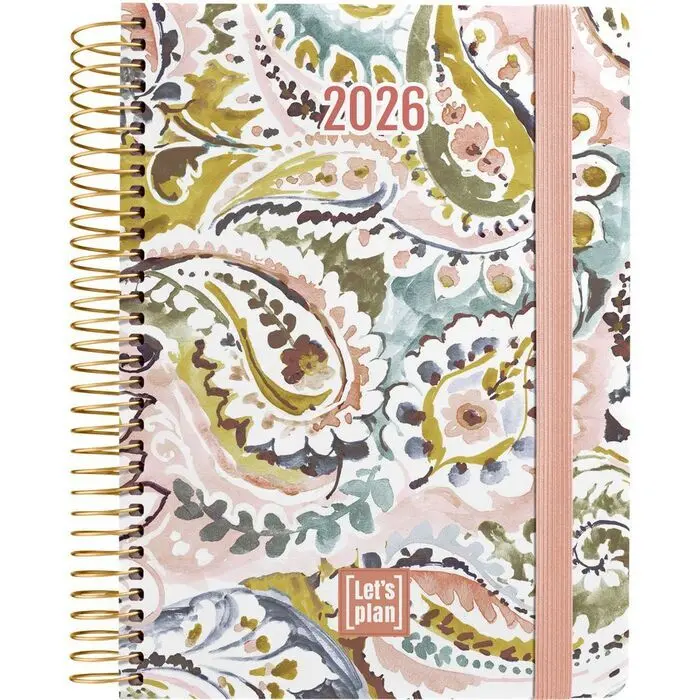 Agenda 2026 D/P 15X21 Paisley