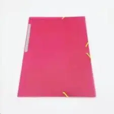 Carpeta A4 Pp C/Solapas y Gomas Fucsia Grafoplas