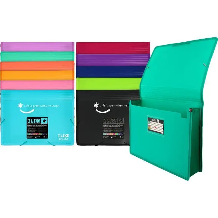 Carpeta Gomas Fuelle Pp Like 2 Surtido