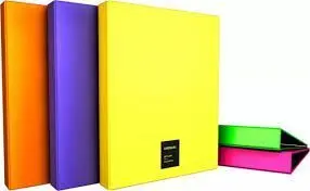 Carpeta Anillas A4 For. 4D40Mm Uneq. Fluor Surt