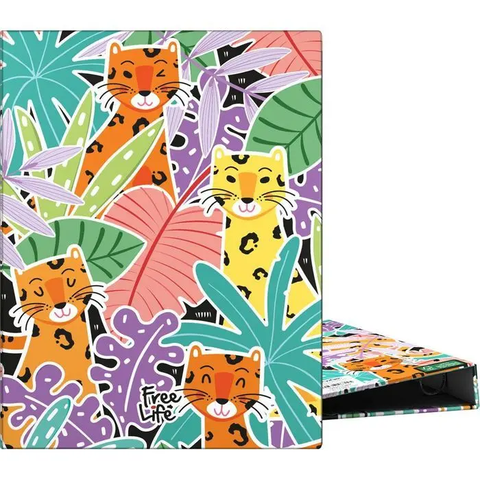 Carpeta Anillas A5 Freelife 22 Leop