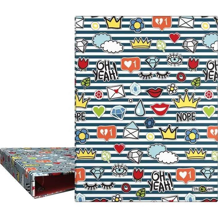 Carpeta Anillas A5 For Stickers 22 Crow