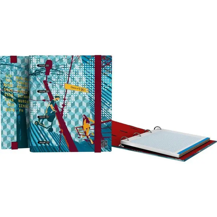 Carpebook A5 4Anillas 25Mm Diverse