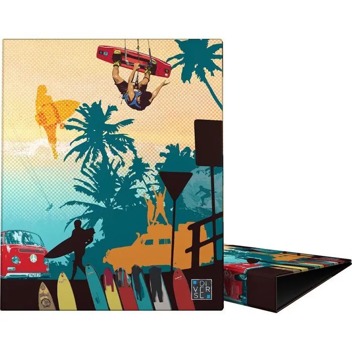 Carpeta Anillas A4 For. 4D25 Diverse22 Sunsh