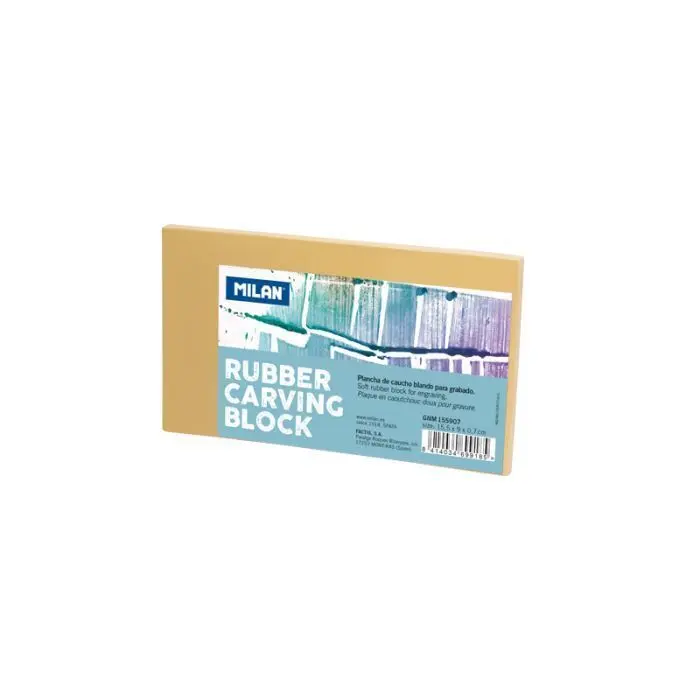 Rubber Carving Block 155X90X7Mm Milan