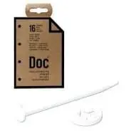 Encuadernador Goma Doc Blanco 16Ud
