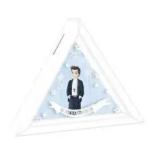 Hucha Triangular Comunion Niño 19,8X19,8X8 cm