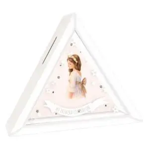 Hucha Triangular Comunion Niña