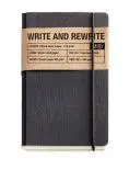 Cuaderno 96F 90X140 Hor Tela Miquelrius Just Black