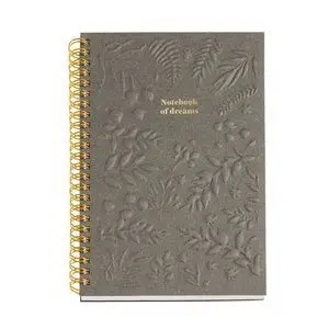 Libreta A5 Grabado British Bloom Apli