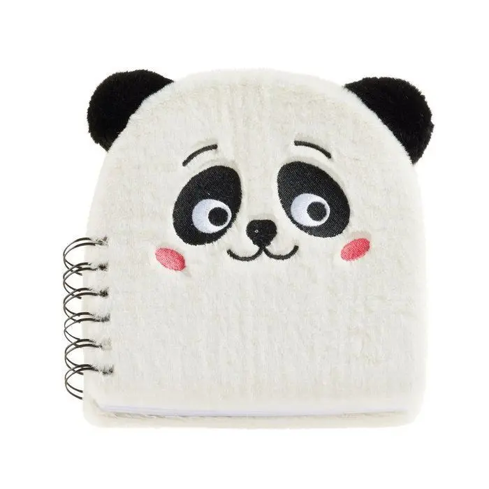 Cuaderno Peluche Panda
