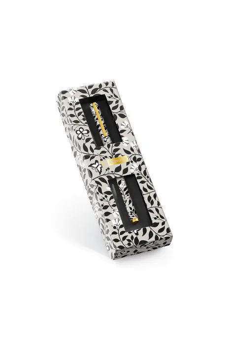 Boligrafo Metalico Floral Always Black