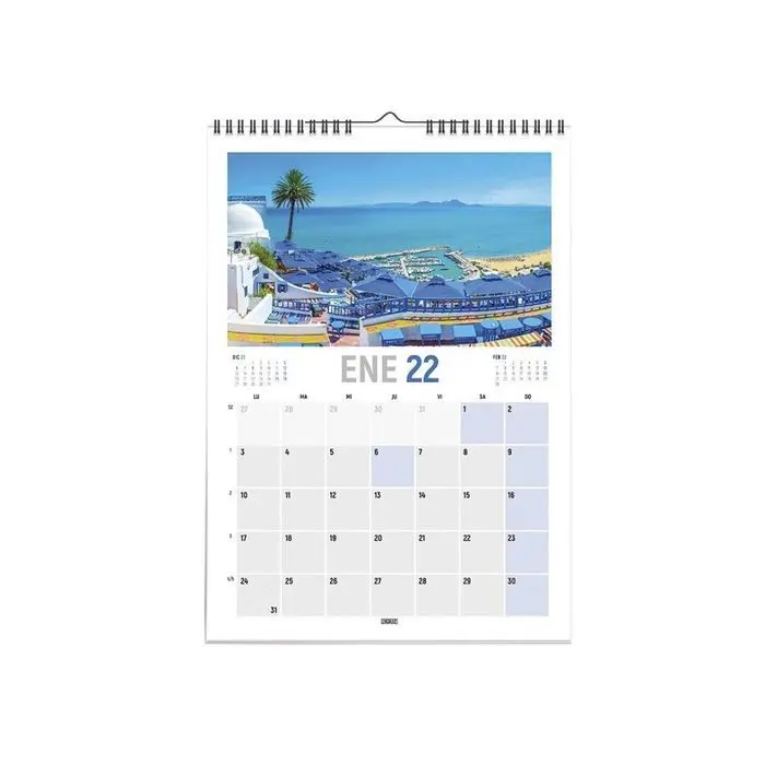 Calendario Vertical 30X43 Mediterraneo Cas 2022