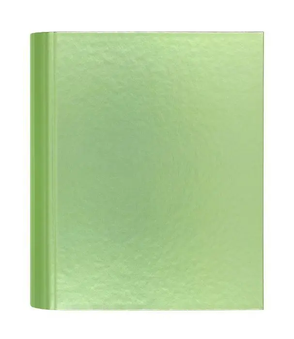 Carpeta A4 4 Anillas 25Mm Metalizada Carton Forrado Verde
