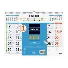 Calendario Finocam 2023 Pared Color Mixto 43X31