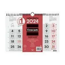 Calendario 2024 Pared Numeros Grandes M
