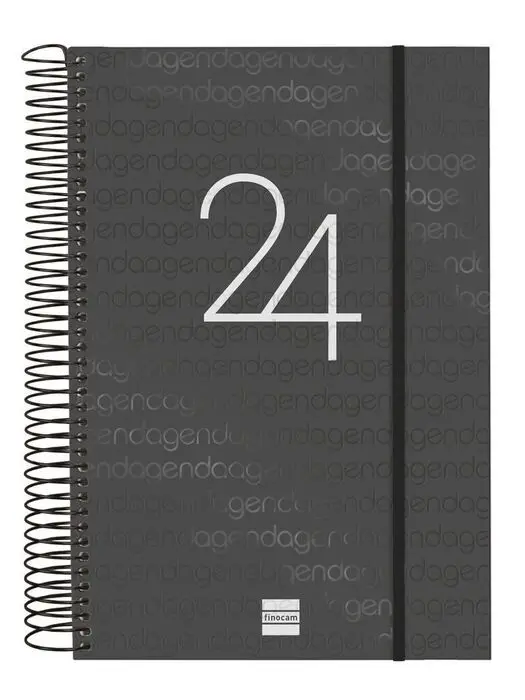 Agenda 2024 Dp E11 Year Negro Finocam