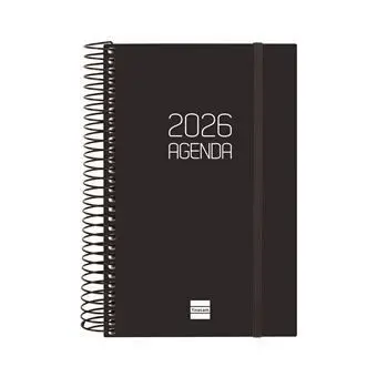 Agenda 2026 A7 D/P Finocam Negro+