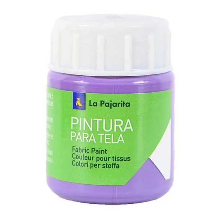 Pintura la Pajarita Tela 25Ml Lila
