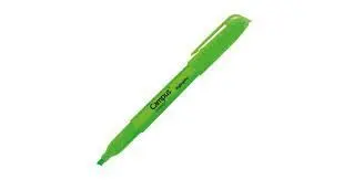 Marcador Fluorescente Pen Highligther Campus Verde