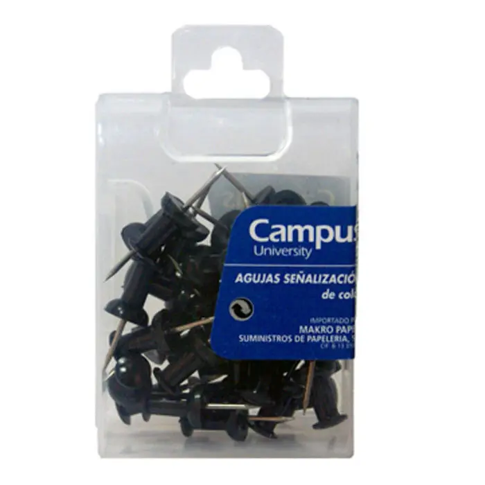 Señalizadores Campus University Negro (35Uds. /Caja)