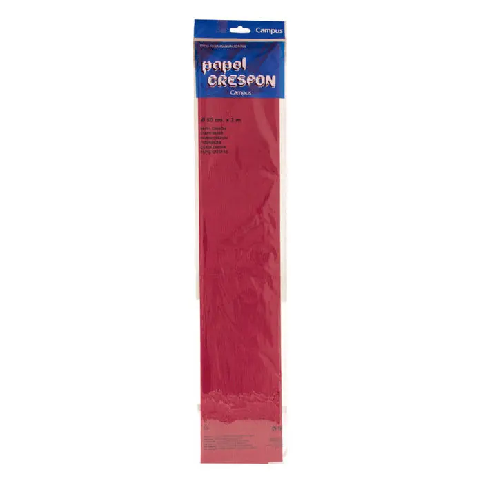 Papel Crespon Campus 50X2M Granate