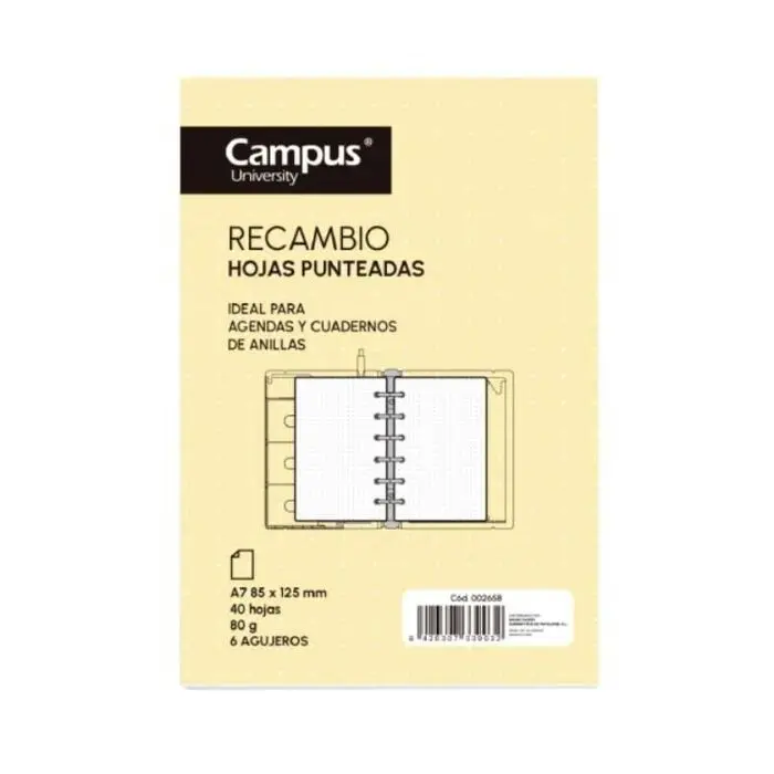 Recambio Campus A7 40H 80Gr Multifuncion