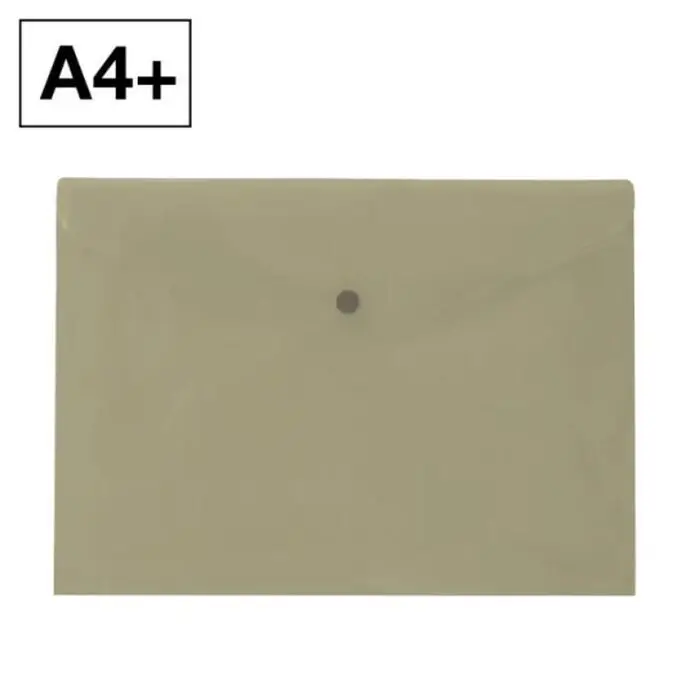 Sobre A4 Plus Portadocumentos Pp Broche Ocre Verdoso
