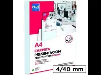 Carpeta A4 Pvc Plus 4A/40Mm