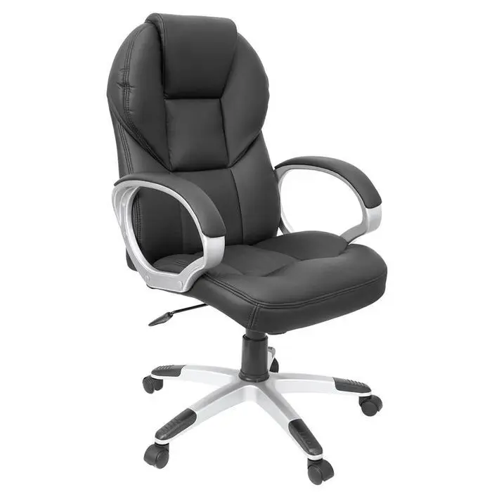Silla Planet Negra con Basculante y Elevación a Gas