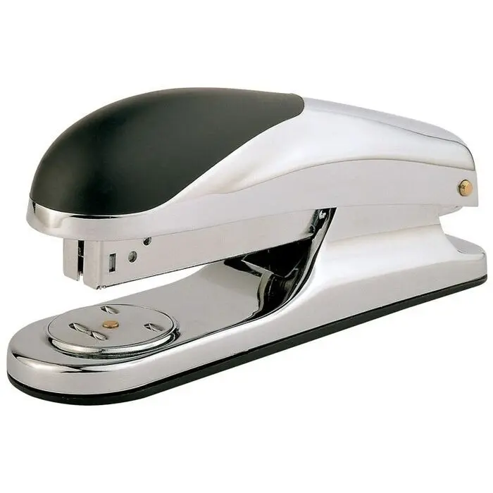 Grapadora Plus 280 Cromada con Goma