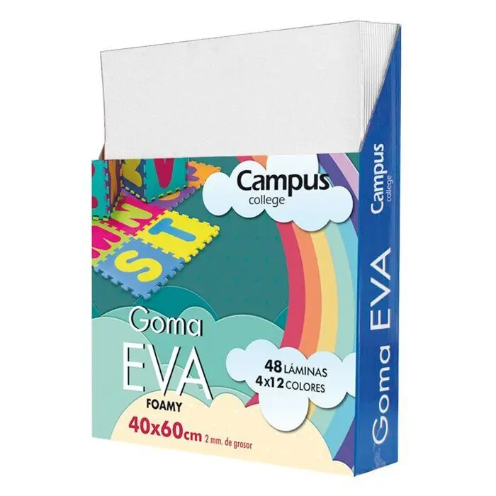Goma Eva 40X60 Blanco