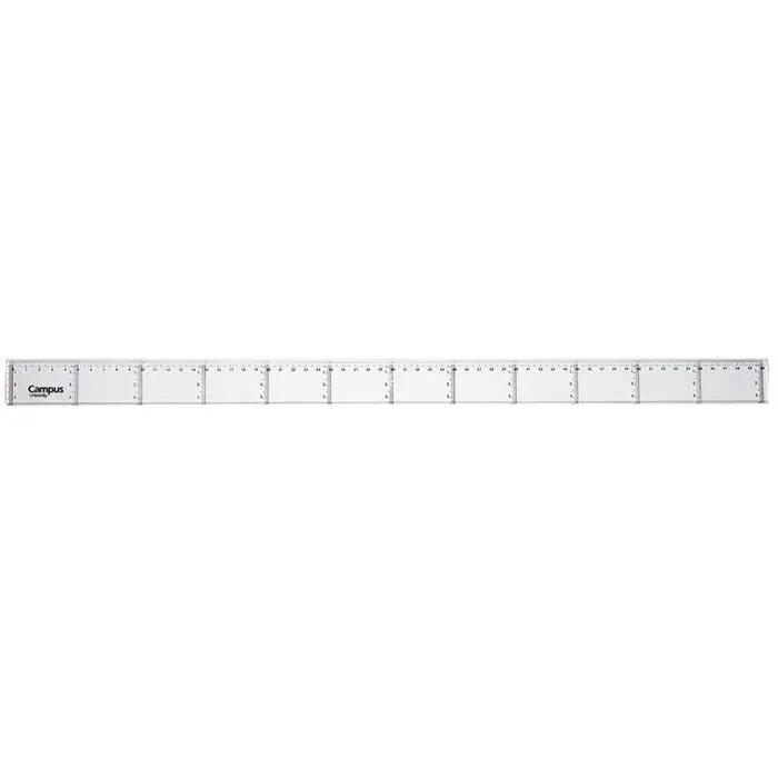 Regla Campus Plastico 60Cm