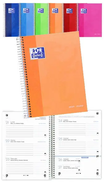 Agenda Escolar 8º Sv Espiral T. extra School 21-22