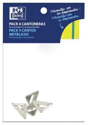 Cantoneras Metalicas Oxford 4Ud
