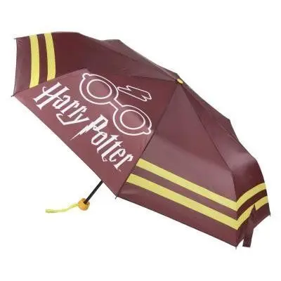 Paraguas Manual Plegable Granate Harry Potter